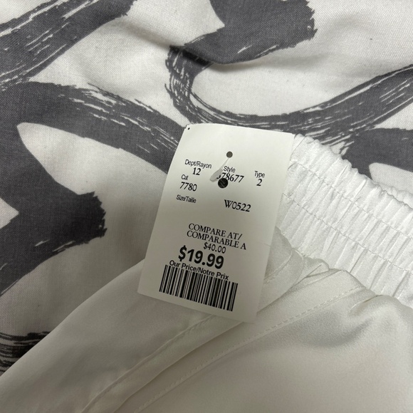 White Satin Shorts - Picture 2 of 3